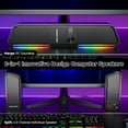 thumbnail image 2 of CS20 2 in 1 Bluetooth Computer Speakers for Desktop, USB Plug & Play Clear Sound PC Speakers with RGB Light, Monitor Sound Bar with Volume Knob, Gaming Speaker for PC Laptop Phone Tablet, 2 of 4