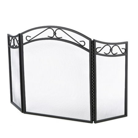 Uniflame Corporation 3 Panel Fireplace Screen Walmart Com