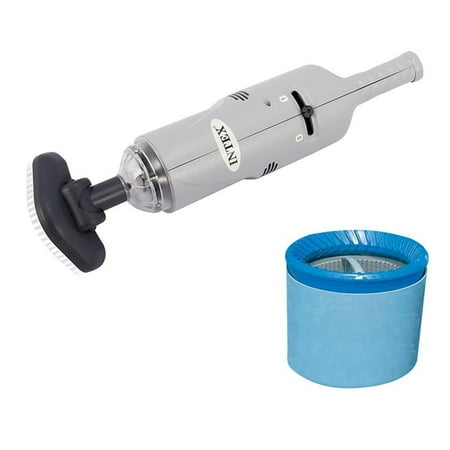 pool intex skimmer vacuum handheld rechargeable deluxe ground automatic above