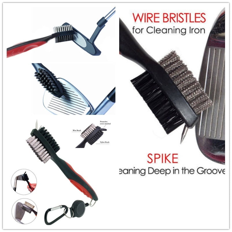 The Hotsale Golf Club Groove Cleaning Brush Spike Head Cleaner Nylon