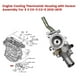 thumbnail image 2 of Engine Cooling System Thermostat Housing with Sensor for, 2 of 5