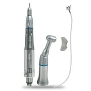 Denshine Dental Slow Speed Handpiece -  Approved E-type Motor for Precise Tooth Procedures, 4-Hole Straight Nose & Push Button