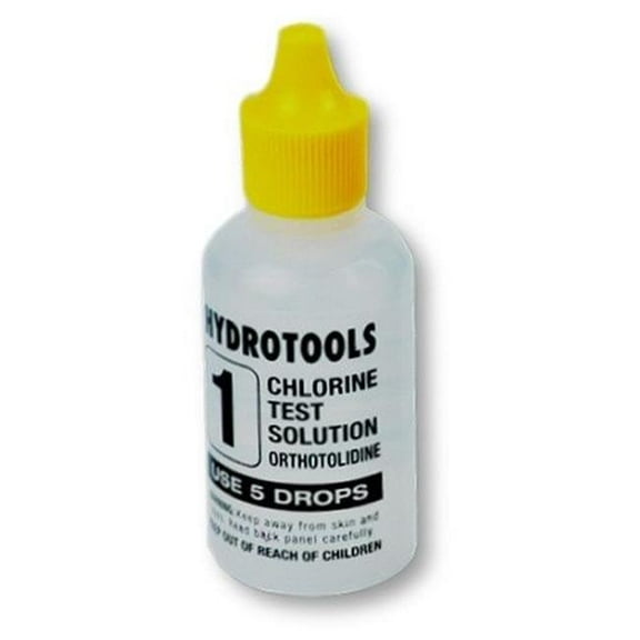 Swimline 8441 No.1 4 in 1 Hydro Tools Solution Chlorine Test Kit Refill