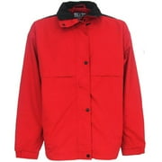 Men's Microfiber Waterproof Rain Jacket - 2X-Large Red/Black