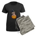 thumbnail image 5 of CafePress - PD Moreno's Halloween Puppy - Women's Short Sleeve Print T-Shirt and Pants Dark Cotton Pajama Set, 5 of 7