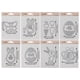 thumbnail image 2 of Moldes de decoración de álbumes de fotos de acero al carbono de 8 Uds., Moldes de decoración para álbumes de recortes artesanales DIY Sweethay HA004560-00, 2 of 6