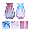 thumbnail image 2 of 2pcs Artistic Glass Vase for Home Decor with Assorted Colors and Elegant Design, 2 of 6