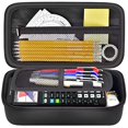 thumbnail image 2 of Estuche para lápices ANKHOH, bolsa para bolígrafos de gran capacidad, color negro, 2 of 5