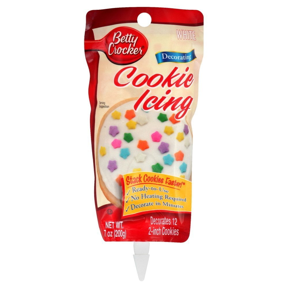 Decorating Cookie Icing, White, 7 Ounce Pouch (Pack of 3) (White