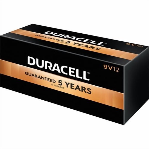 Duracell CopperTop Battery For Toy, Remote Control, Flashlight, Radio, Clock - 9V - Alkaline - 72 / Carton