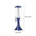 thumbnail image 3 of Glowing Drink Dispenser with Tap Beer Tower Versatile Drinks Dispenser for Bar, 3 of 21
