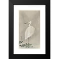 thumbnail image 2 of Ohara Koson 12x18 Black Modern Framed Museum Art Print Titled - Egret in Rain (1900 - 1930), 2 of 5