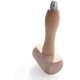 thumbnail image 4 of Herramienta de martillo de mazo de madera de haya, martillo de talla de madera tallado artesanal de cuero TUNC Sencillez, 4 of 5
