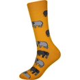 thumbnail image 3 of GHSDFBB Men's 2/4 Packs Fun Crazy Novelty Dress Crew Socks, 3 of 6