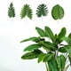 thumbnail image 5 of Kearding 20 bolsas de hermosos arreglos florales verdes con hojas de sandía simuladas, Canna Indica simulada fácil y conveniente Decoración Canna indica grande, 5 of 6