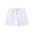 thumbnail image 4 of Douhoow Men Shorts Summer Elastic Drawstring Shorts Casual Jogger Gym Running Shorts, 4 of 6