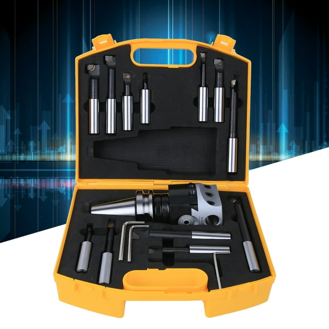 Kit de Fraisage CNC Haute Précision, Barre d'Ennui 40Cr, Machine d'Ennui pour Fraiseuse
