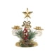 thumbnail image 2 of Christmas Golden Iron Double Candlestick Window Desktop Decoration Christmas Holiday Decoration, 2 of 6