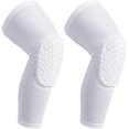 thumbnail image 1 of Basketball Knee Pads Volleyball Kneepad Honeycomb Crashproof Antislip Leg Sleeve Protective Pad Support Guard Padded Compression Wear - 2 PCS, 1 of 5