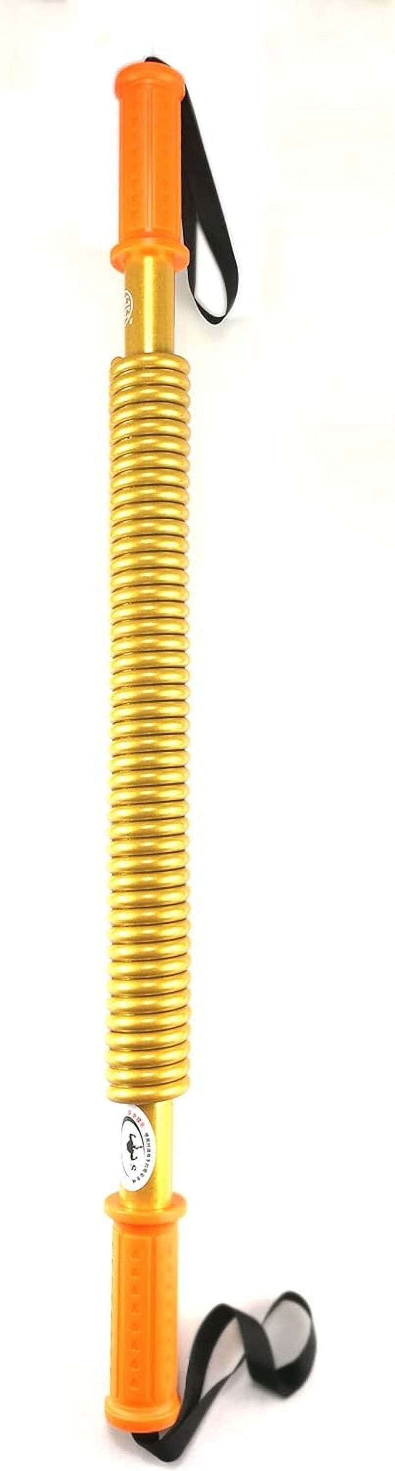 HAOYING Gold 90 KG / 198 LB Dual Spring Power Twister Bar, Super Heavy Duty Arm and Chest Builder Strengthener(90KG)
