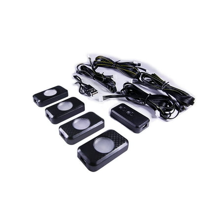 

Josdec Car Led Colorful Voice Control Rgb Interior Room Usb Music Rhythm- Light