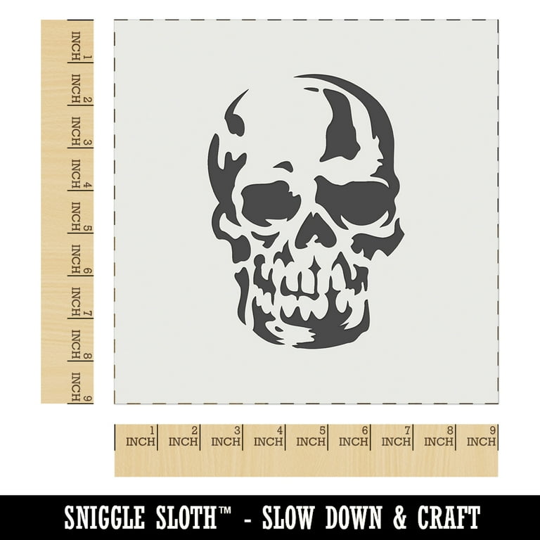 SKULL AND BONES DECAL VINYL PAINTING STENCIL PACK *HIGH QUALITY* – ONE15