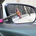 thumbnail image 2 of Guanhe Car Rearview Mirror Wiper, Retractable Auto Mirror Squeegee Cleaner, Portable Handle Car Window Squeegee for Rainy Foggy Weather, 2 of 7