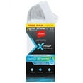 thumbnail image 2 of Hanes Ultimate X-Temp FreshIQ Men's No Show White 7-Pack (Includes 1 Free Bonus Pair), 2 of 2