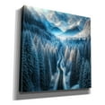 thumbnail image 2 of Epic Graffiti 'Winter Road In Mountains' by Rey Klimt Canvas Wall Art, 12" x 12", 2 of 8