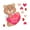 A, variant on C Glow In The Dark Valentine Decals With Patterns For Wall Window Decor Holiday Party Atmosphere Pvc Stickers