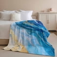 thumbnail image 2 of Throw Blanket for Couch Soft Fleece Flannel Blankets Cozy Lightweight Blanket for Home Sofa Living Room Bed Throws 50" x 60", 2 of 9