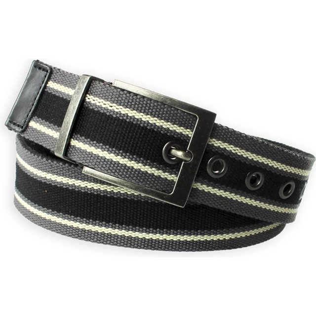 American Rag Cinturón tejido reversible para hombre, negro, pequeño American Rag tejido