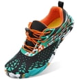 thumbnail image 1 of Zapatillas acuáticas L-RUN Barefoot transpirables para mujeres y hombres, color negro, 1 of 7