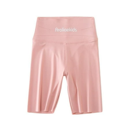 JIAOCHU Girls Bike Shorts Cartwheel Shorts for Girls Toddler Under Dress Dance Short Kids Biker Shorts Pink 11-12 Years