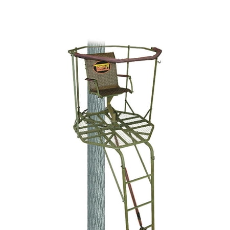 Trophy Treestands Aimer 16 360 Ladder Stand Blendz-in-Tan 16 Feet