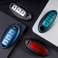 thumbnail image 2 of TPU Llave De Coche Caso De Cubierta Completa Fob Para Nissan Qashqai X-Trail T32 T31 Juke J10 J11 Kicks Tiida Pathfinder Nota Para Infiniti Estilo Cuero Key Shell huangjie unisex, 2 of 2
