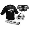 Boys' NFL Helmet and Uniform Set, Oakland Raiders