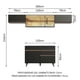thumbnail image 3 of Cocina Integral Completa Modular Madesa Reims 260cm Negro 08, 3 of 10