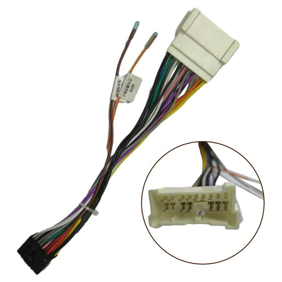 Car Audio Player 16PIN Power Cable Adapter for Hyundai Tucson for Elantra 05-09