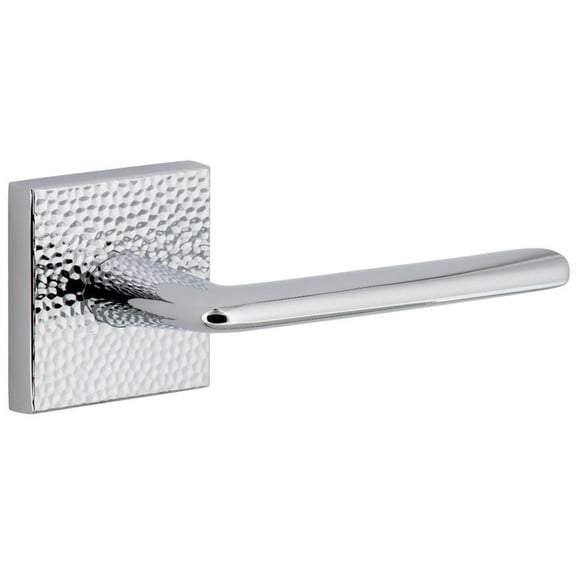 Viaggio Qadmhmbrz_Sd_Rh Quadrato Hammered Right Handed Solid Brass Non-Turning One-Sided