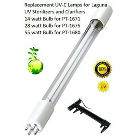 LSE Lighting UV Bulb for Laguna Pond Sterilizer PT1672 PT1676