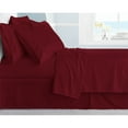thumbnail image 2 of Swift Home  Premium Ultra Soft Microfiber 6-Piece Sheet Set with Extra Pillowcases Burgundy Twin, 2 of 5