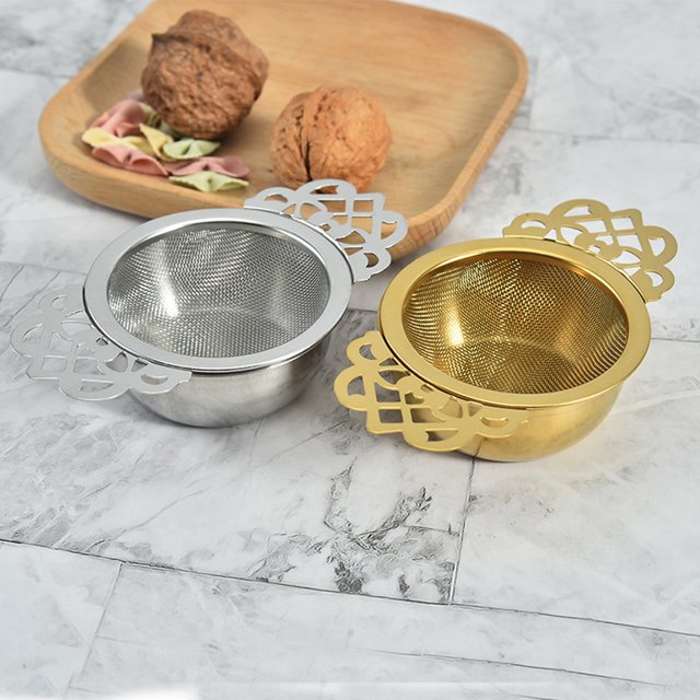 Tea Strainers With Drip Bowl Tea Strainers With Drip Bowl Stainless Steel Tea Infuser Set Tea Filter With Double Wing Handles