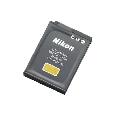 Nikon EN EL12 - Camera battery - Li-Ion - 1050 mAh - for Coolpix A1000, A900, AW120, AW130, P340, S9600, S9700, S9900, W300; KeyMission 170, 360