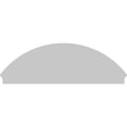 thumbnail image 5 of Ekena Millwork 80"W x 26-7/8"H x 2-3/4"P Segment Arch 3 Spoke Architectural Grade PVC Combination Pediment, 5 of 7