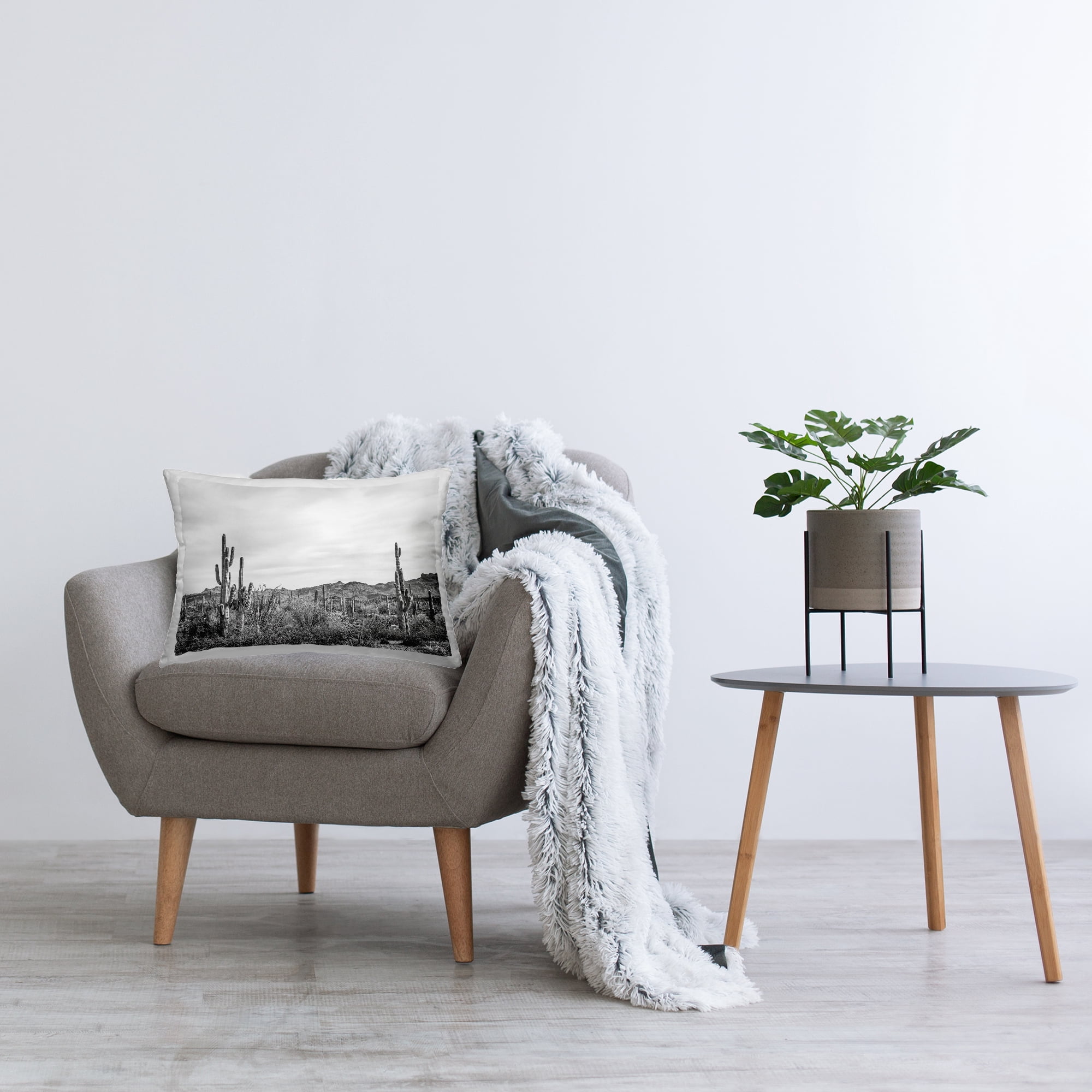 Stupell Industries Sonoran Desert Wonderland Decorative Printed Throw Pillow Design by Nathan Larson.