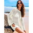 thumbnail image 4 of Traje de baño con cobertura ANRABESS, traje de baño de ganchillo, vestido de playa, 4 of 8