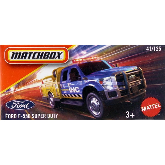 Matchbox Ford F-550 Super Duty Diecast Car (Boxed)