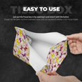 thumbnail image 5 of Kdxio Butterflies and Vintage Print Tissue Box Cover,Modern PU Leather Rectangular Tissue Box Holder for Bathroom Living Room Bedroom Office Desk Car Home, 5 of 9