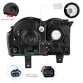 thumbnail image 4 of VIPMOTOZ Projector Headlight Assembly For 2008-2010 Jeep Grand Cherokee (Factory Halogen Model) - Metallic Chrome Housing, Driver and Passenger Side, 4 of 6